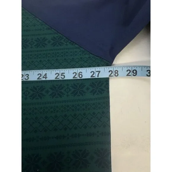 NWT Holderness & Bourne The Robinson 1/4 Zip Performance Pullover Blue Green XXL - Picture 10 of 11